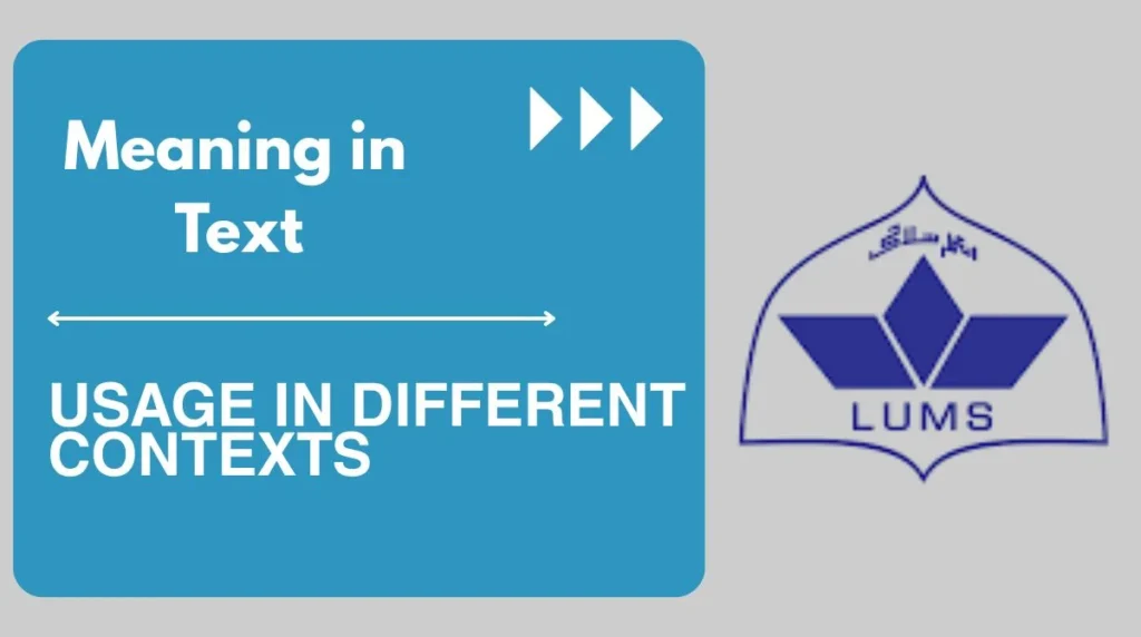 Usage in Different Contexts