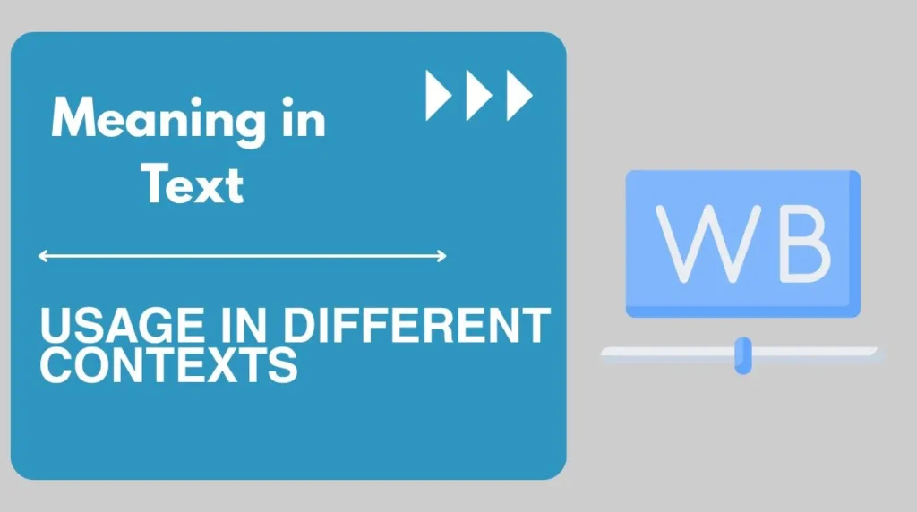 Usage in Different Contexts