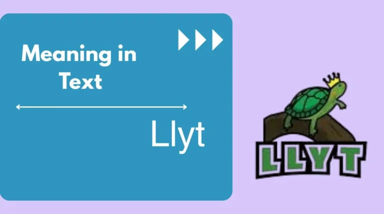 Llyt Meaning in Text