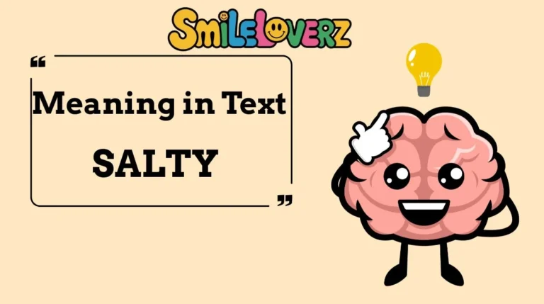 Salty Meaning Slang