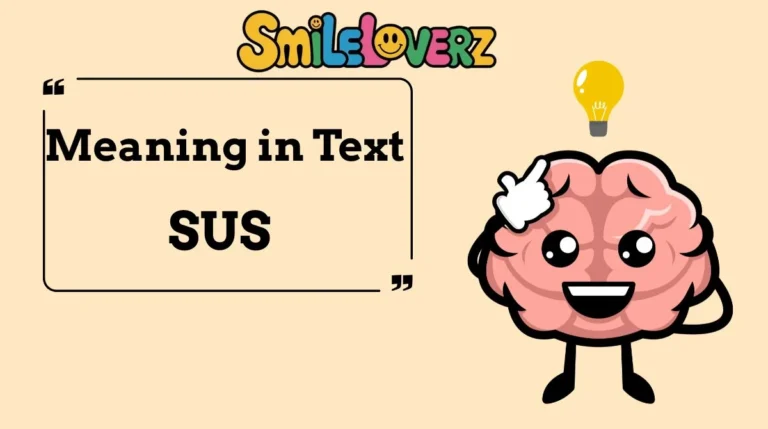 Sus Meaning Slang