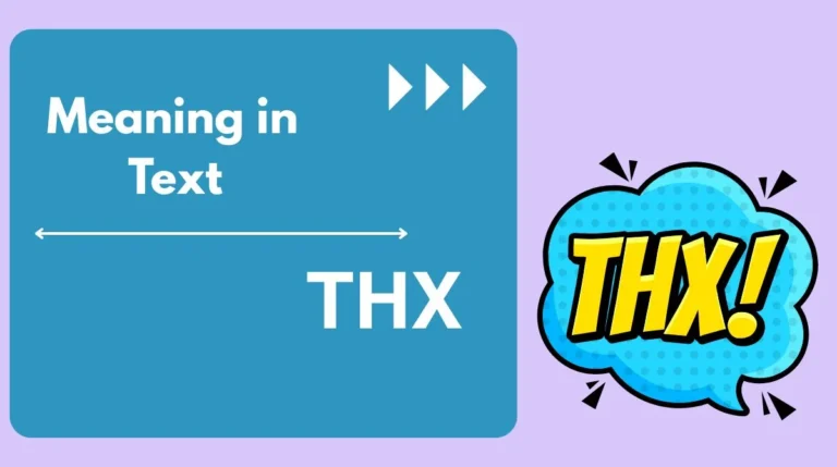 Thx Meaning in Text