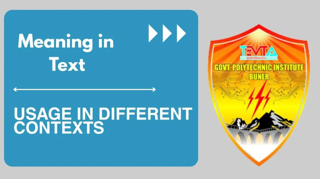 Usage in Different Contexts