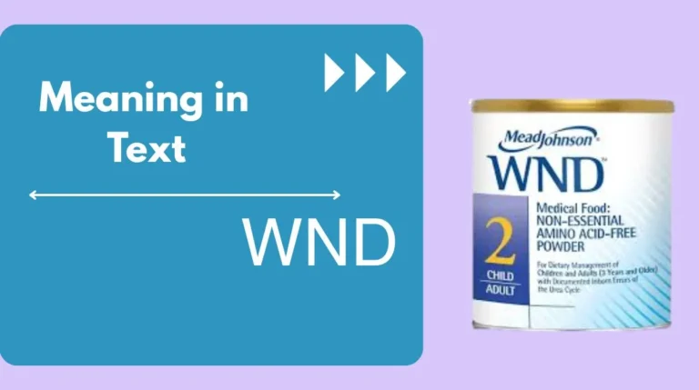WND Meaning in Text